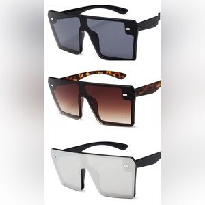 3PCS- New Oversized Sunglasses for Women, XL …